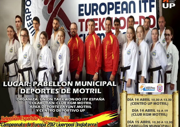 La Selección Española de Taekwondo ITF elige Motril para el último entrenamiento antes del europeo 